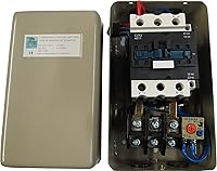 Gas and Water Magnetic Motor Starter 7.5 HP Single Phase 220-240V 30-40A Heavy Duty Contactor Control