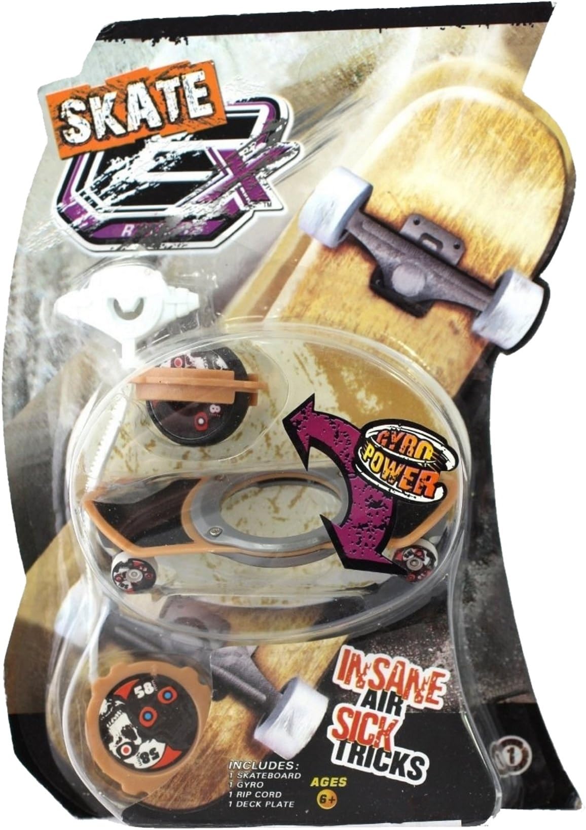 GX Gyro Deck micro skateboard - Mini finger skate