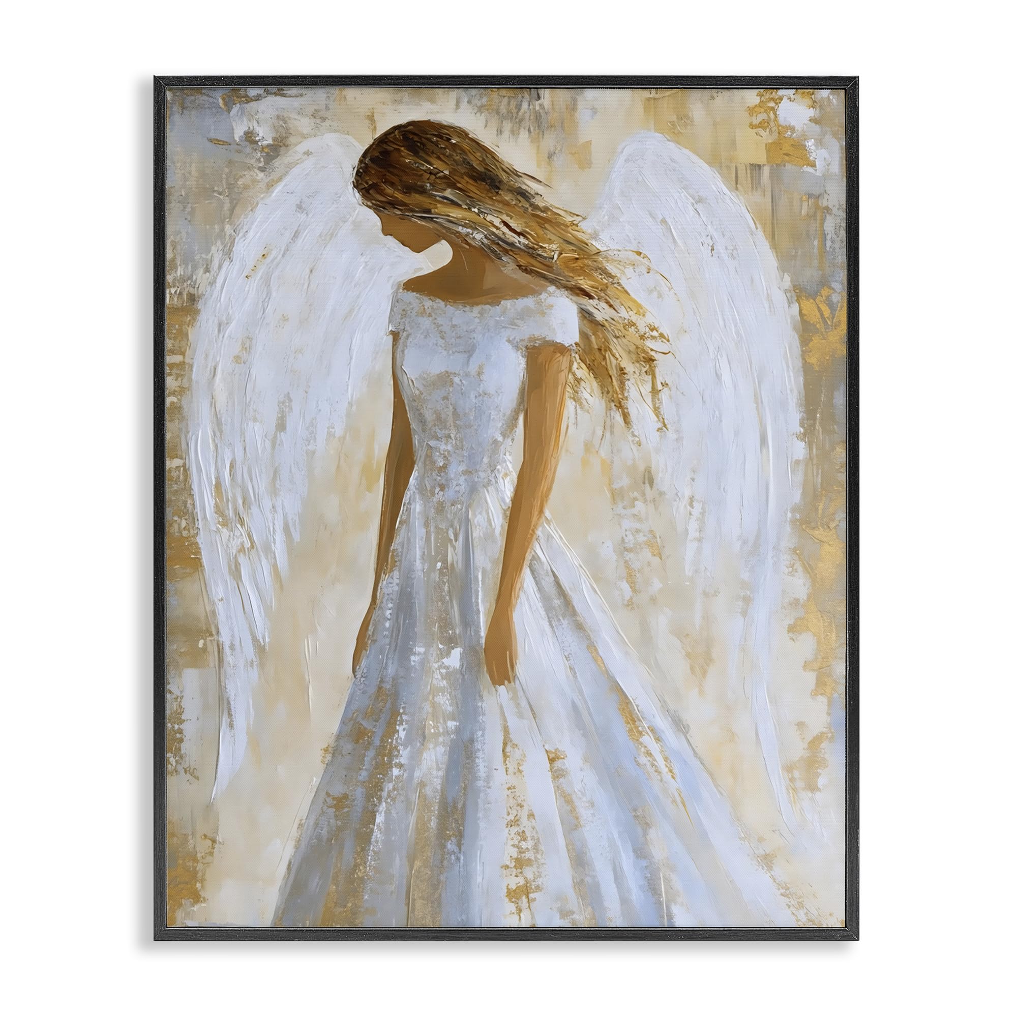 Tableau Saint Ange giclée encadrée Stupell Industries édition Franklyn Gregory