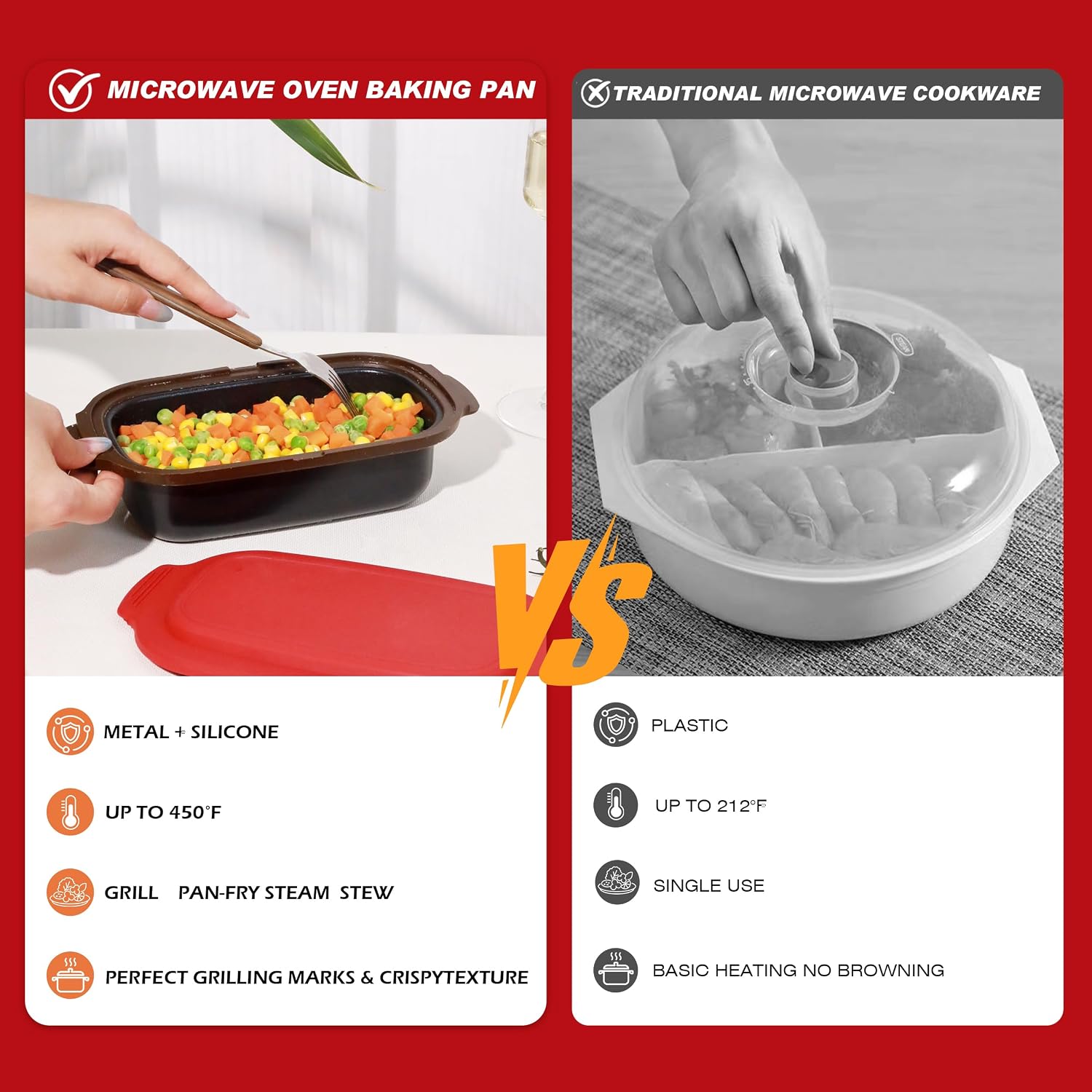 Microwave Grill Pan & Cookware