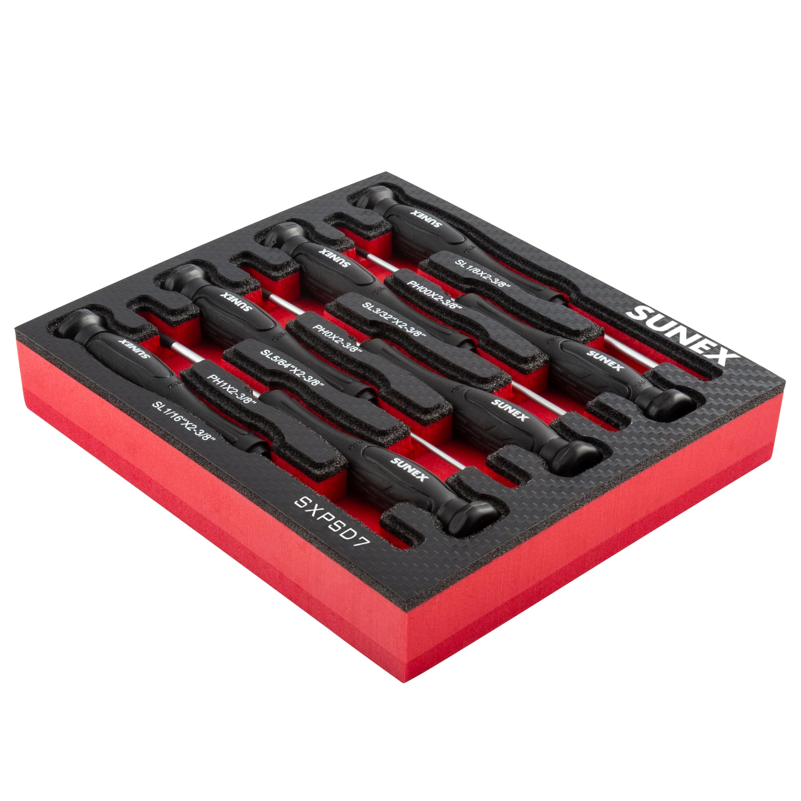 Amazon.com: SUNEX TOOLS SXPSD7 Precision Phillips® & Slotted