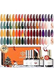 Amazon | Modelones ジェルネイル ポリッシュセット 36色セット 冬秋