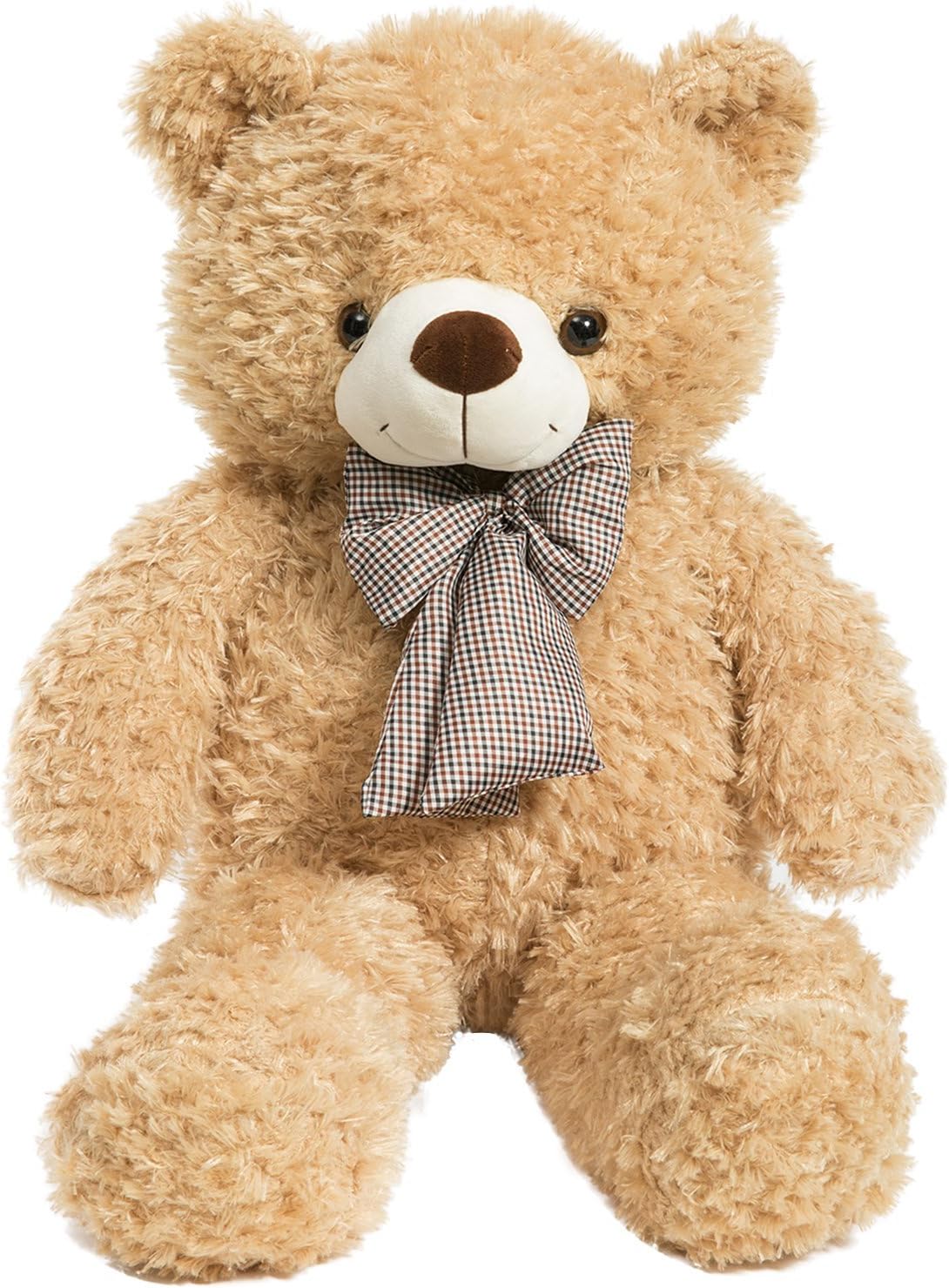 Teddy Bear Stuffed Animals Plush Soft Cuddly Bear 32 Inch Tan