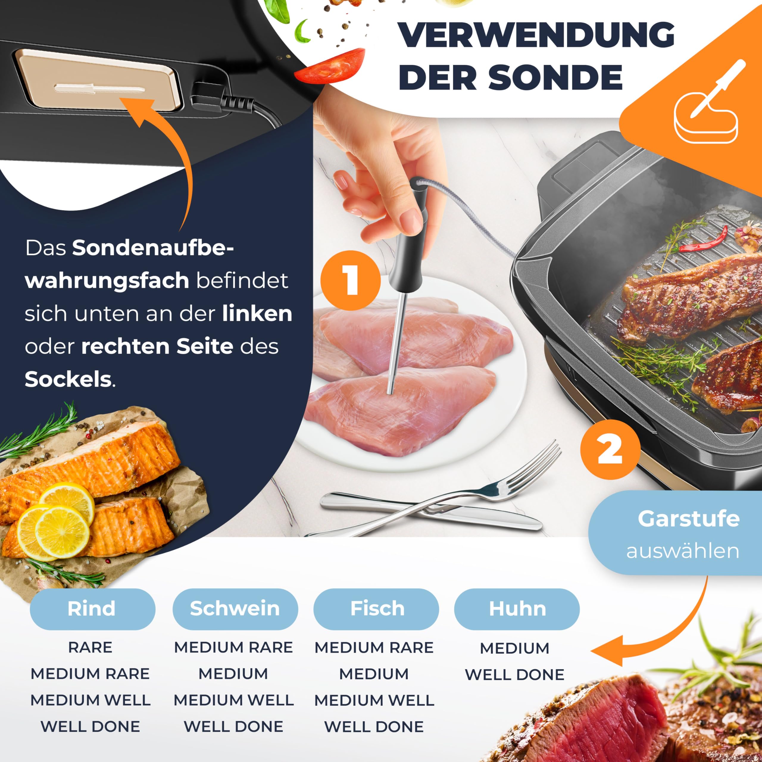 KESSER® Multikocher Küchengerät 8L & 16 Programme