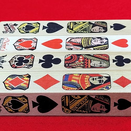 Miniatura 9 de Newt's Playing Cards Ladies Rule Trump Marcador/indicador para juegos de cartas como Euchre, Bridge, Pinochle, Whist y otros juegos de cartas -