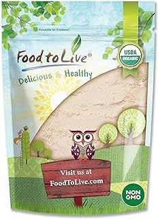 Food to Live - Organic Coconut Flour, 4 Pounds - Non-GMO, Kosher, Raw, V...