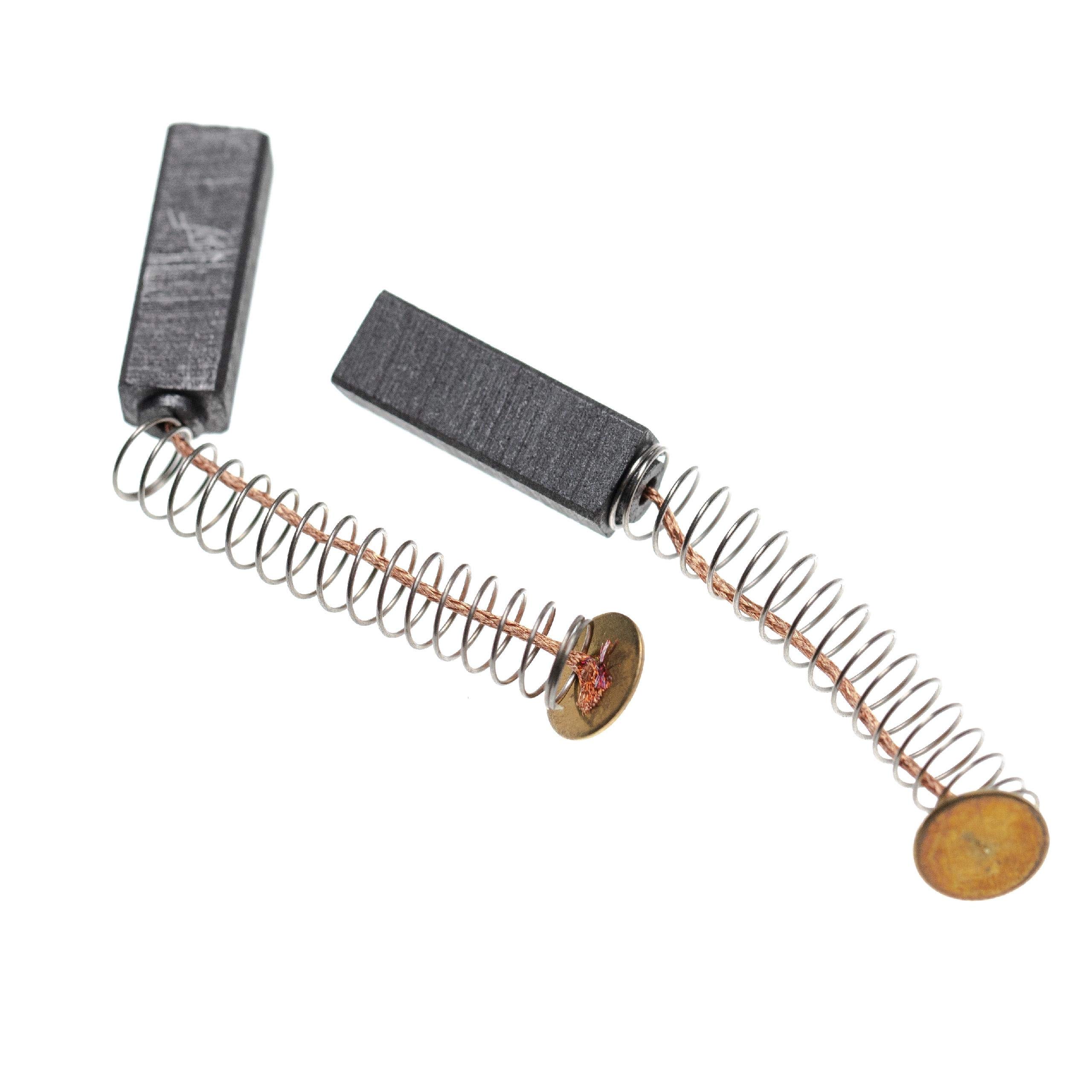 Balais Charbon Moteur YINETTECH - 2 Paires Pour Mastercraft MAH1500P, Ramm-Bo 1500-P, Alpha-Tools AH1500 - 6x16x16mm