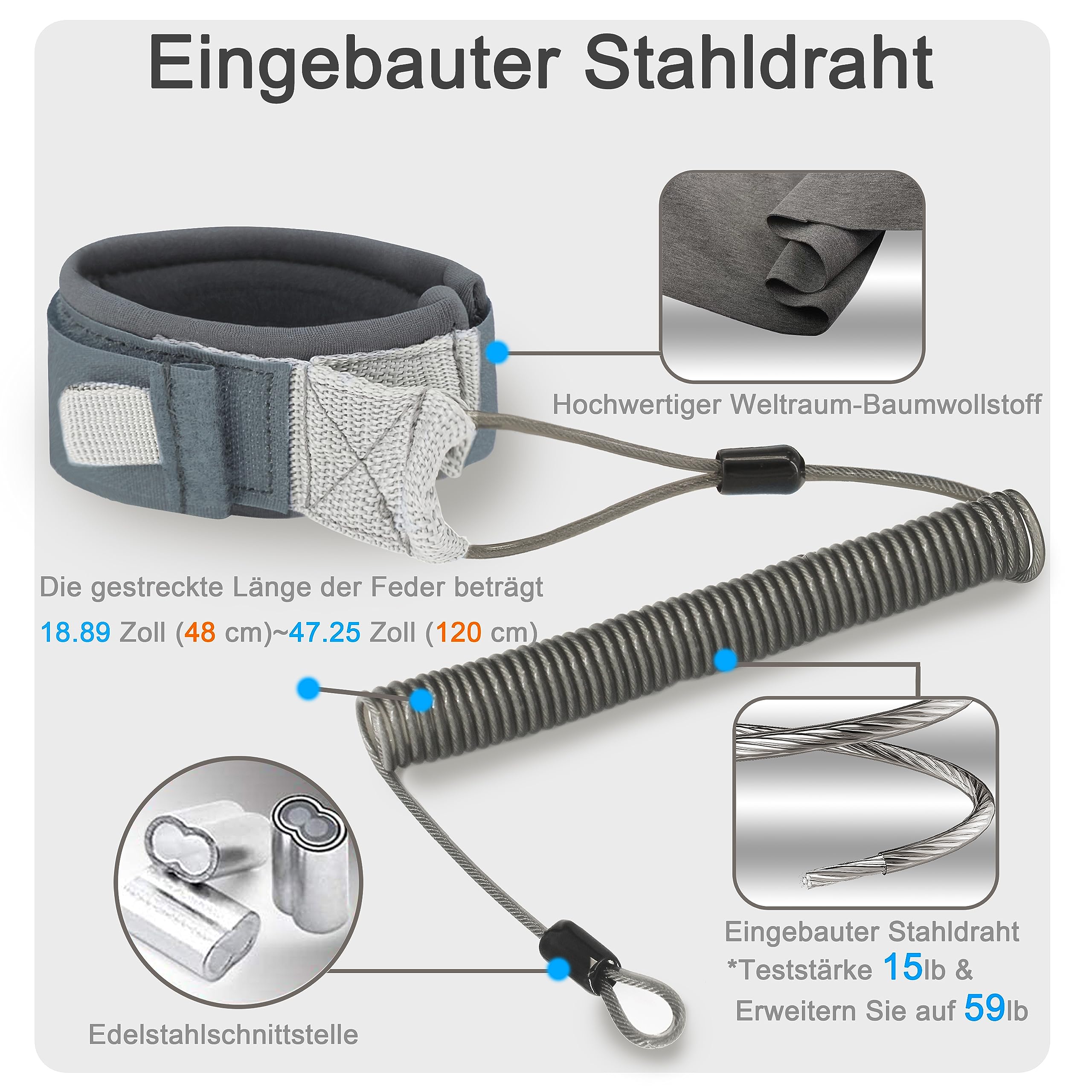FitStill Wasserdichter Einbeinstativ Schwimmender Handgriff + Sicherheits-Handschlaufe, Seil für Go Pro Hero 13/12/11/10/9/8/7/6/5, DJI Osmo Action 5pro/4/3/2/1,Insta 360 X5/X4/X3/ace pro 2/ace pro