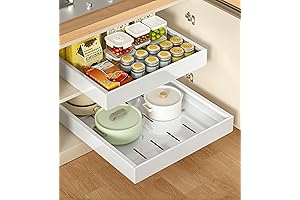 Pull-Out Cabinet Storage Organizers Drawers