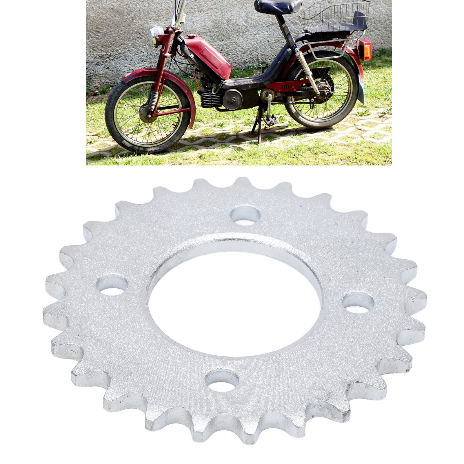 Achtertandwiel 53 tands 420 Aluminium voor Derbi DRD Pro