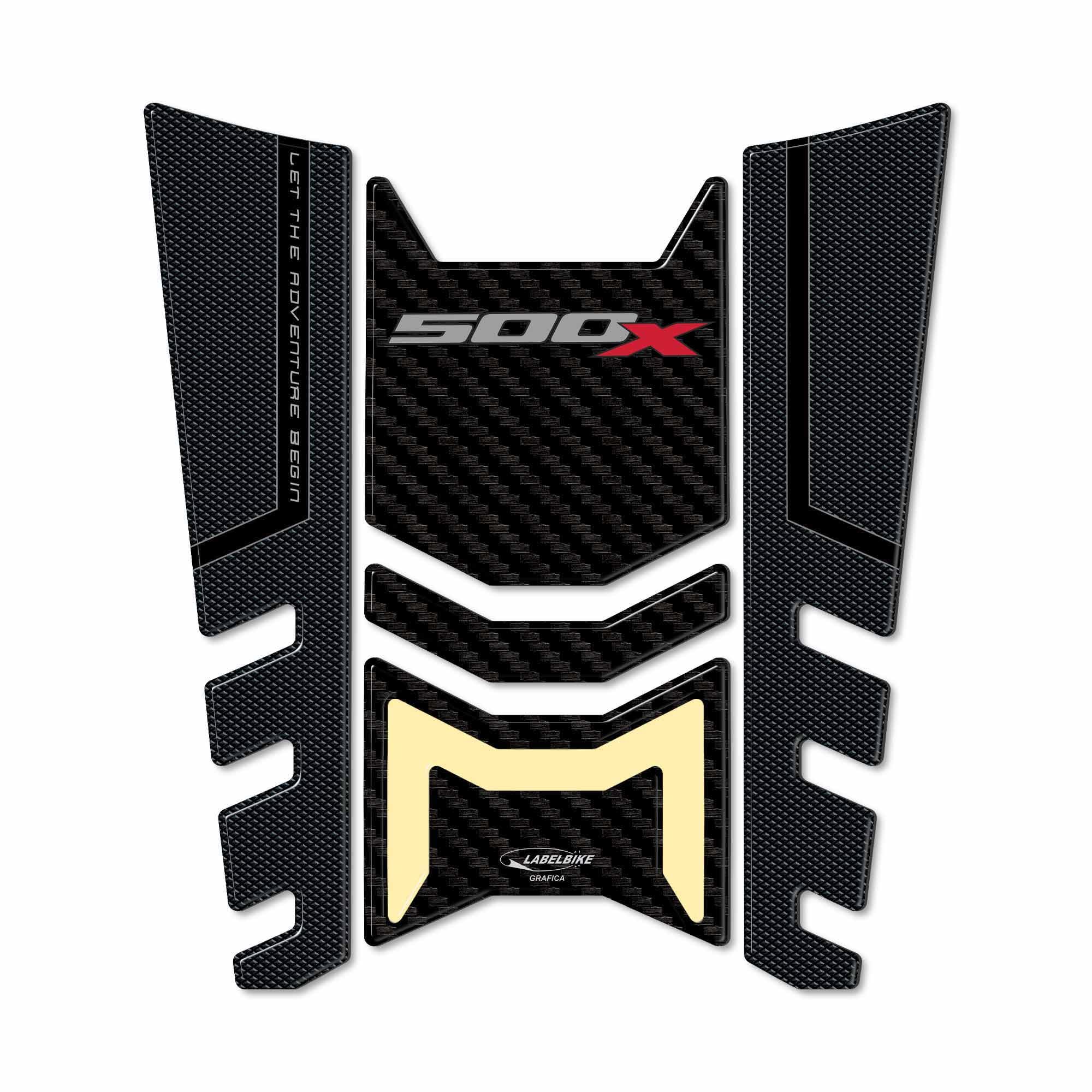 Protège-Réservoir Motocross Adhésif – Résine 3D – Compatible SV 1000 V8 – Anti-Rayures
