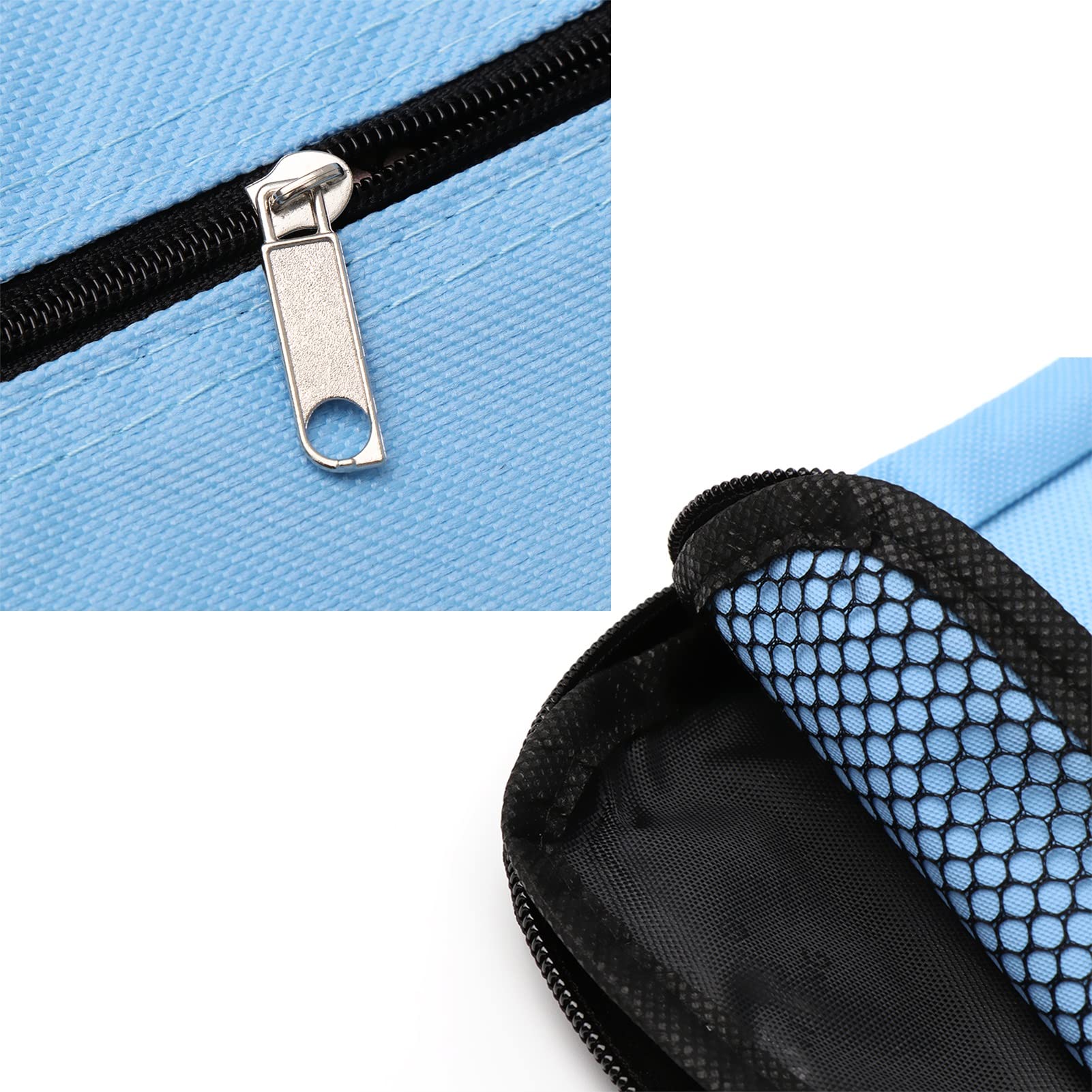 Enveloppes de classement A4 Taille Double Calques Fichiers Sac Oxford Tissu Big Capacité Dossier de fichier imperméable avec poignée Zipper Toile Livre d'entreprise Dossiers en plastique (Color : A1