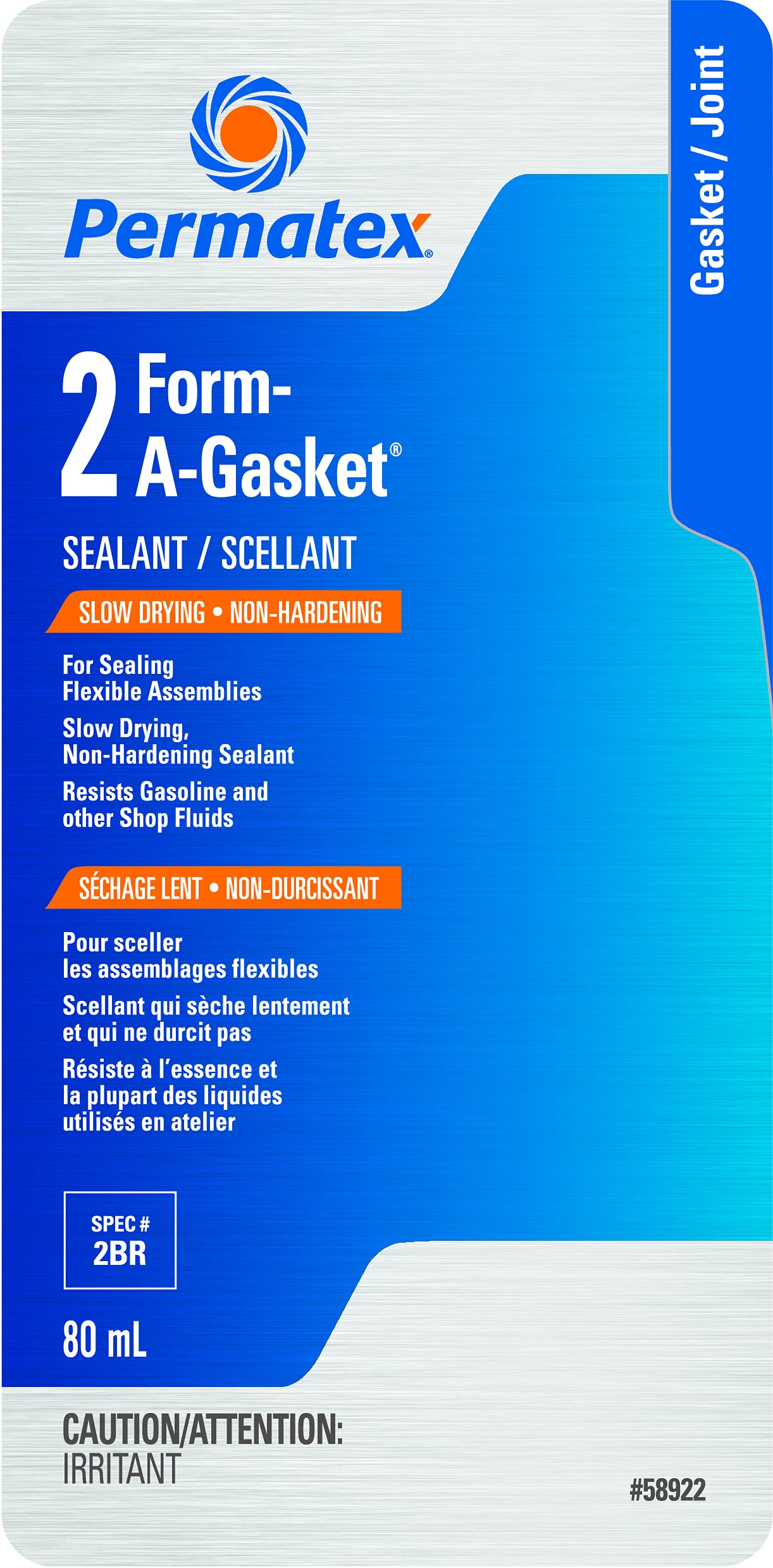 Permatex 58922 Form-A-Gasket Sealant 2BR, 80mL : Amazon.ca: Automotive
