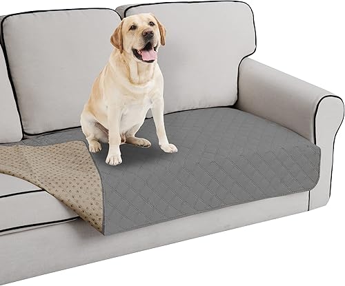 Vista 61 de Easy-Going - Funda protectora, 100 % impermeable, protector de muebles, funda de sofá, funda antideslizante lavable, reutilizable, contra Beige