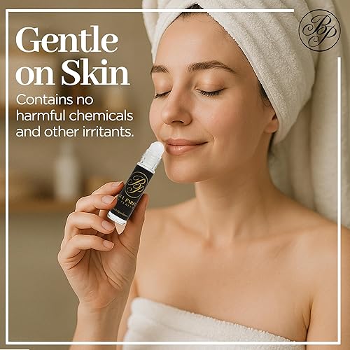 Miniatura 6 de ASMARKET Comparable al aceite de perfume sin alcohol Midnight Shimmer  Botella de vidrio enrollable de tamaño de viaje de 0.3 fl oz, fragancia de