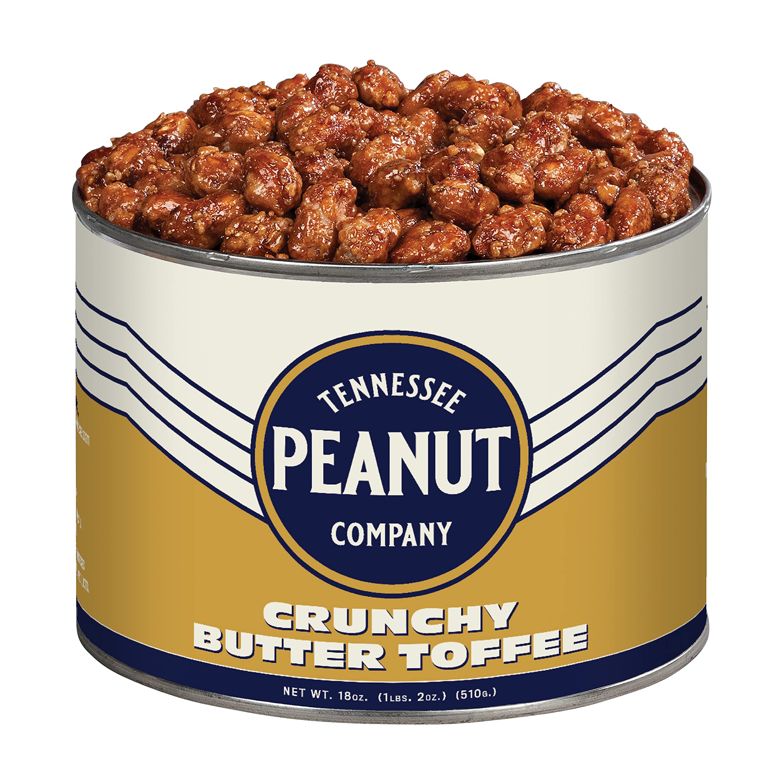 Buy Crunchy Butter Toffee Peanuts Tennessee Peanut Company 18oz Can