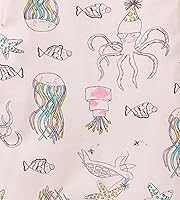 Vista 10 de Burt's Bees Baby - Pijama de una pieza para bebé, mameluco para dormir y jugar, algodón 100% orgánico, cremallera frontal Guitarra acústica.