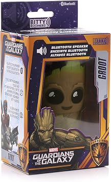 Bitty Boomers Marvel Guardians of The Galaxy: Groot - Mini Bluetooth Speaker, Multicolored