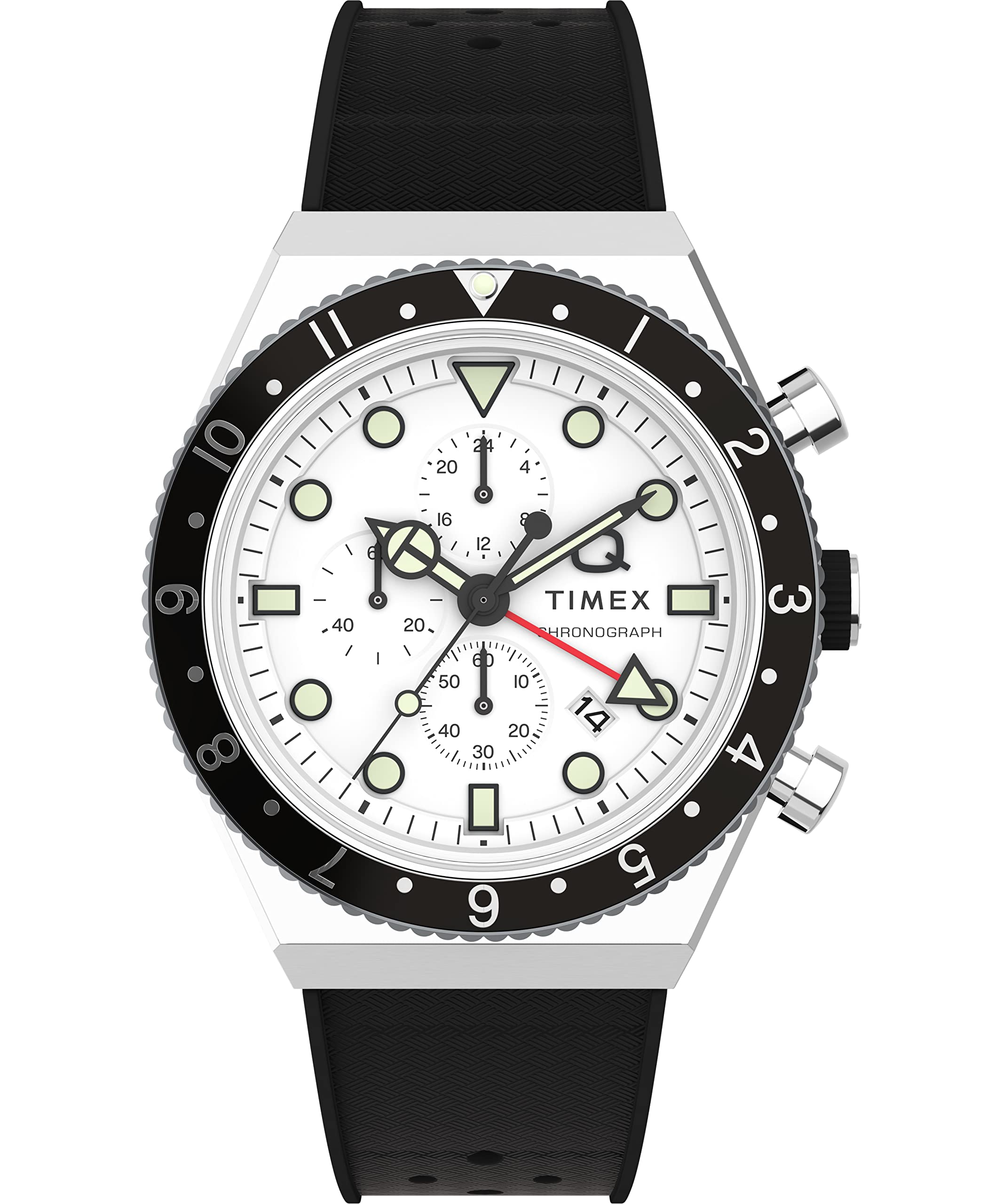 Timex Orologio Cronógrafo al Quarzo Uomo con Cinturino in Tessuto
