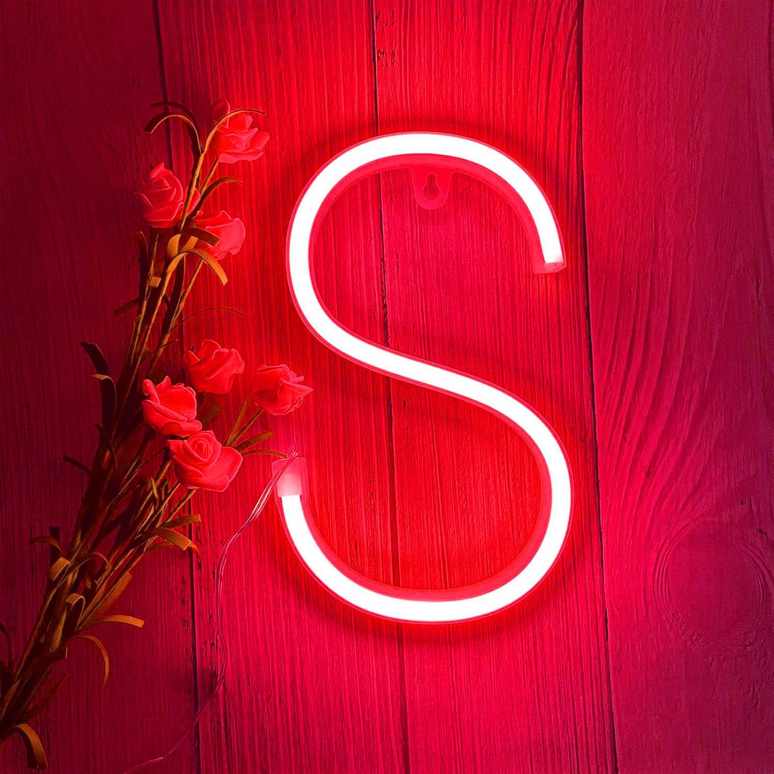 LED Marquee Letter Lights, Light Up Letters Glitter Alphabet Letter Sign Battery Powered for Night Light Birthday Party Wedding Girls Gifts Home Bar Christmas Decoration
