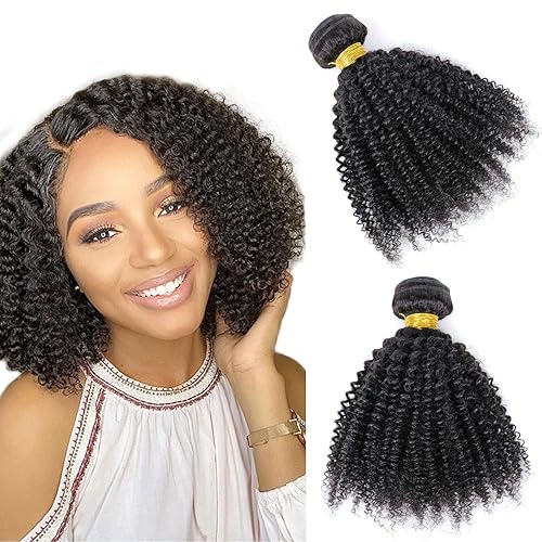 Vista 77 de Paquetes de cabello rizado y ondulado humano 10A Grado de trenzado brasileño 1 paquete, cabello humano virgen 100% sin procesar, extensiones