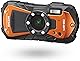 RICOH WG-80 ORANGE リコー本格防水デジタルカメラ 14m防水 (連続2時間) 1.6m耐衝撃 防塵 -10℃耐寒 アウトドアで活躍するタフネスボディ CALSモード搭載で 現場記録など幅広いビジネスシーンで活躍3126