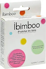 Ibimboo Protetor De Seio De Silicone Para Amamentação Transparente
