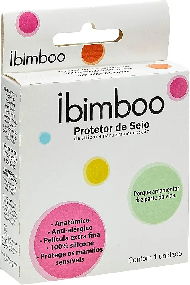 Ibimboo Protetor De Seio De Silicone Para Amamentação Transparente