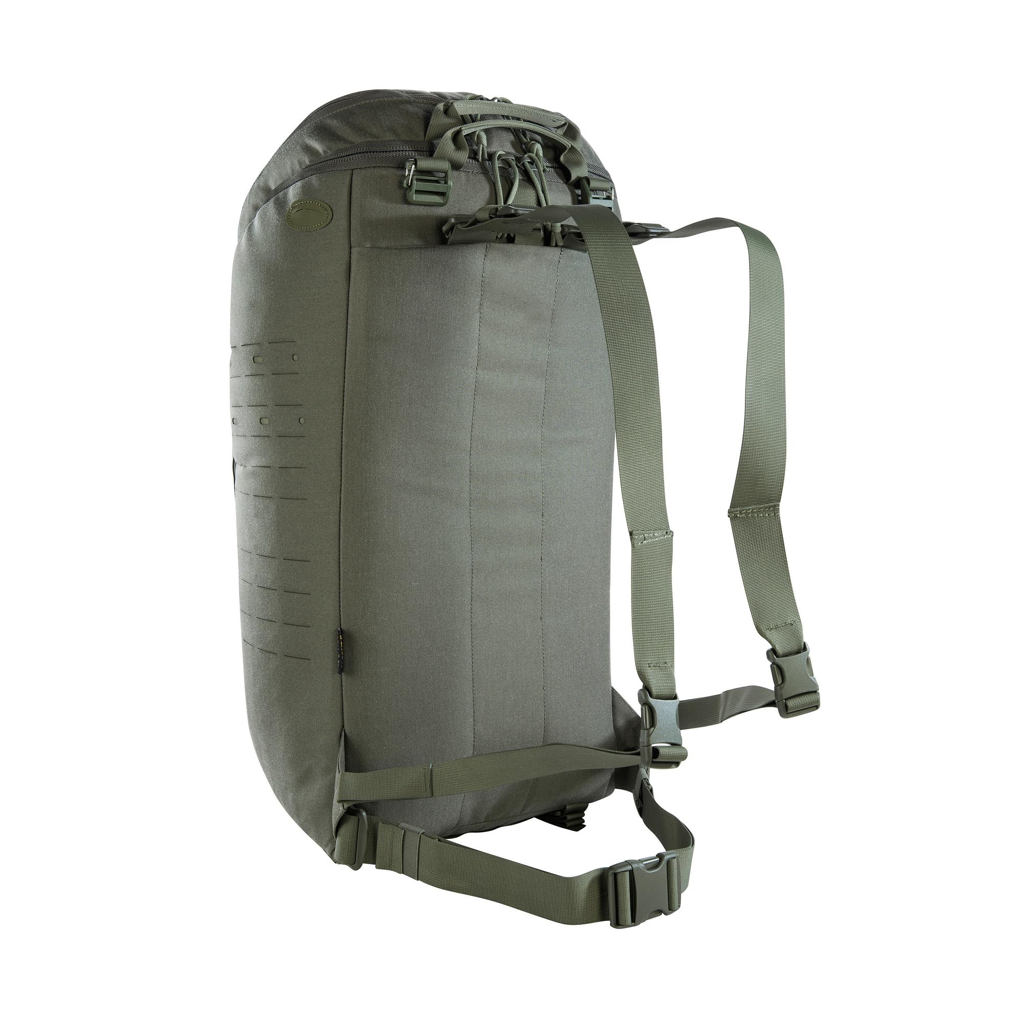 Tasmanian Tiger TT Modular Medic Pack 38 litrów taktyczny plecak ratunkowy z organizerem i dodatkowymi kieszeniami dla ratowników pierwszej pomocy, szary kamienny-oliwkowy IRR, 61 x 28 x 20 cm