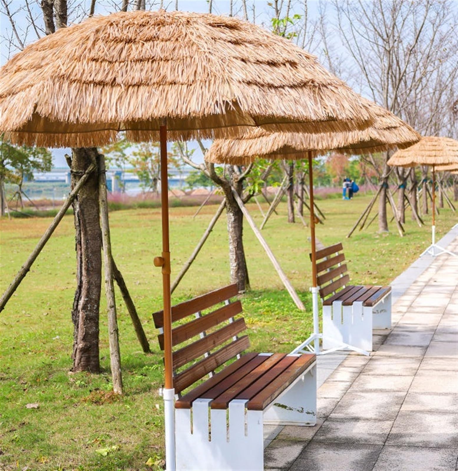 Parasol Tarasowy Parasol Ogrodowy Patio Na Podwórku Bez Podstawy Zewnątrz