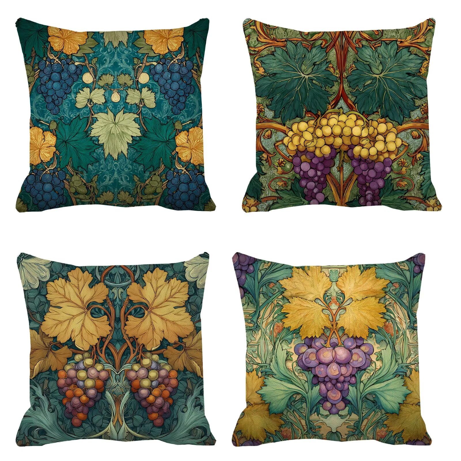 Taie oreiller 75x75 pour créer une ambiance d'automne chaleureuse dans votre salon