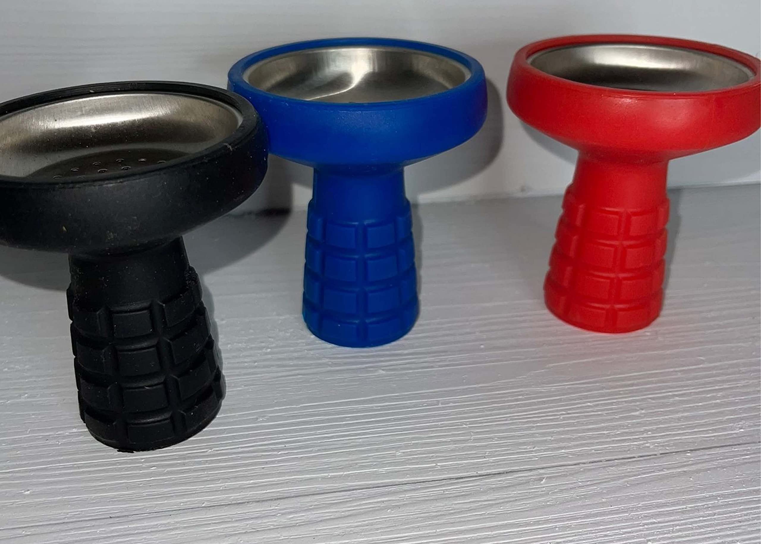 1 Silicone Head Wide 3 inches Diameter Assorted Color BUE2020-3B