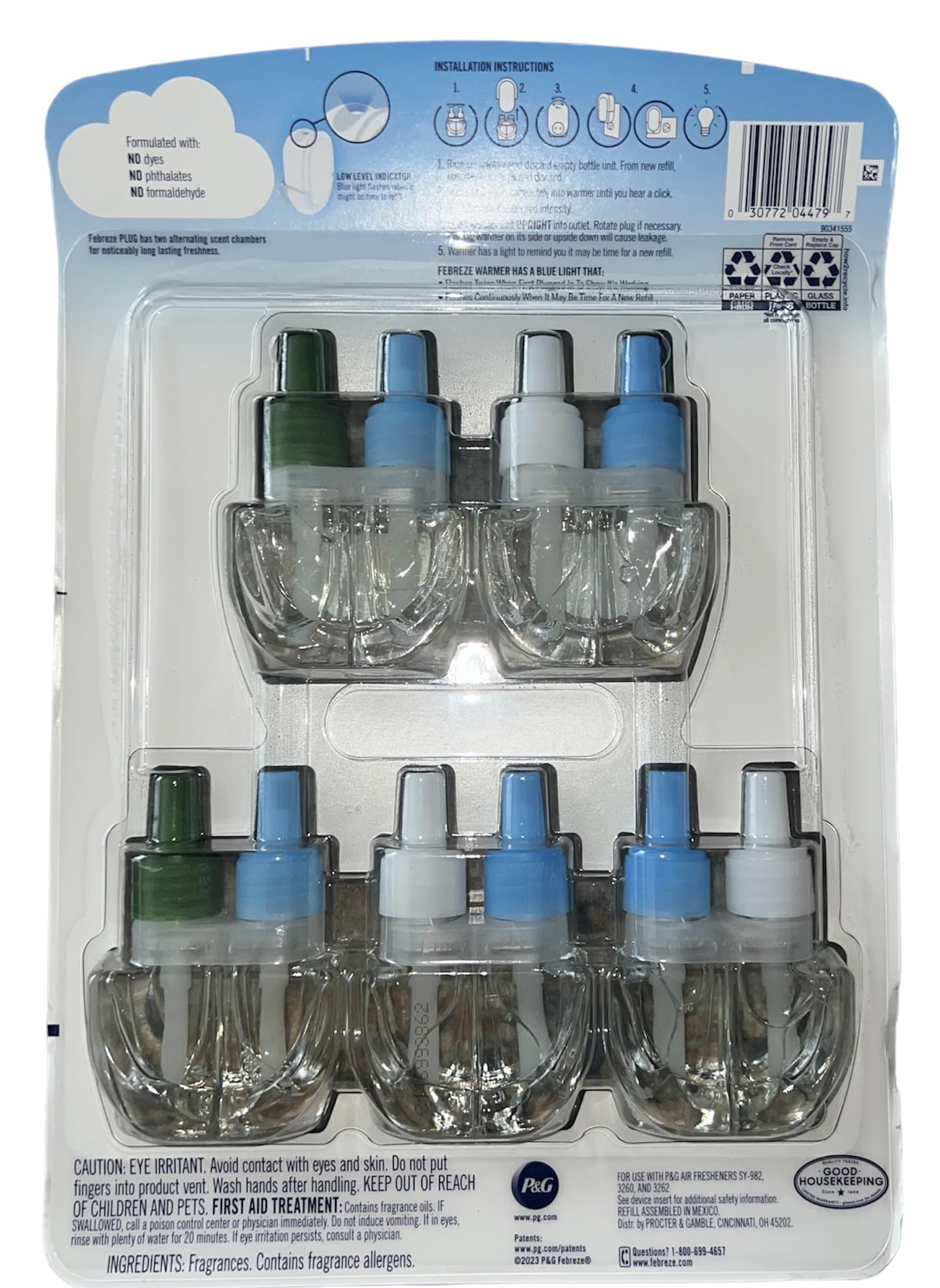 Febreze Plugin Refills Original Scent