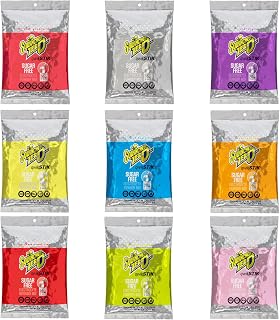 Sqwiincher-Qwik-stik Sugar-Free Electrolyte Powder Sticks Ultimate Variety Pack | 10 Flavors | Single-Serve Hydration Packets for Worksites & Crews | Zero Sugar, Gluten Free | 500 Count