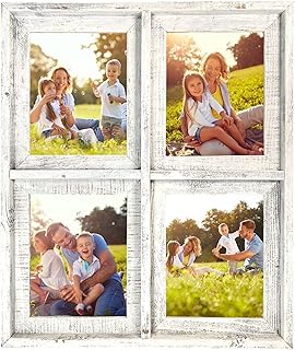 BARNWOODUSA Signature Collage Frame - Up-Cycled Genuine Reclaimed Wood (...