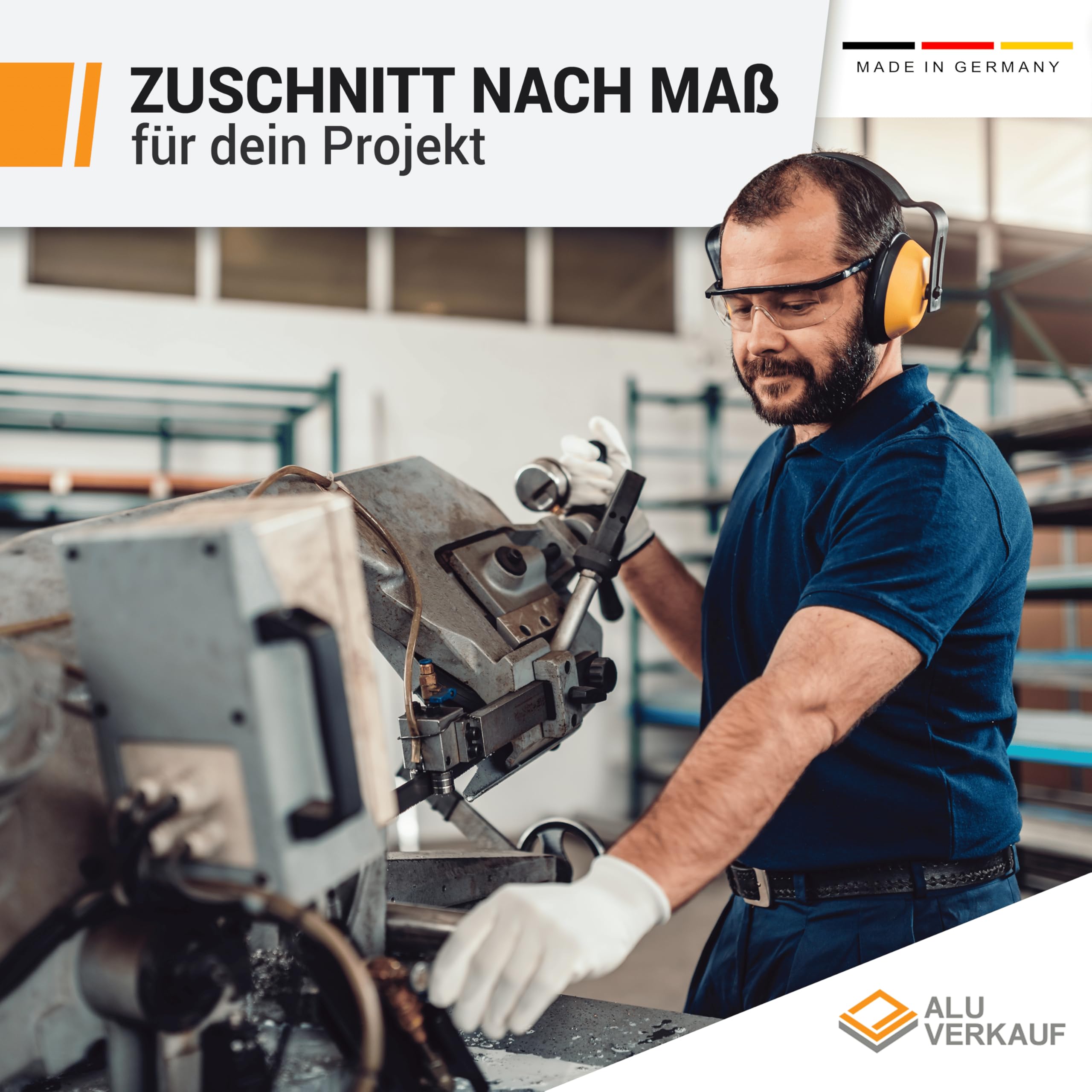 Alu-Verkauf Aluprofil 40x40mm Nut 8-1x Aluminium Profil 1100mm - Maße & Stückzahlen wählbar - T-Nut Schiene - Systemprofil aus Aluminium für Profis und Hobbyanwender