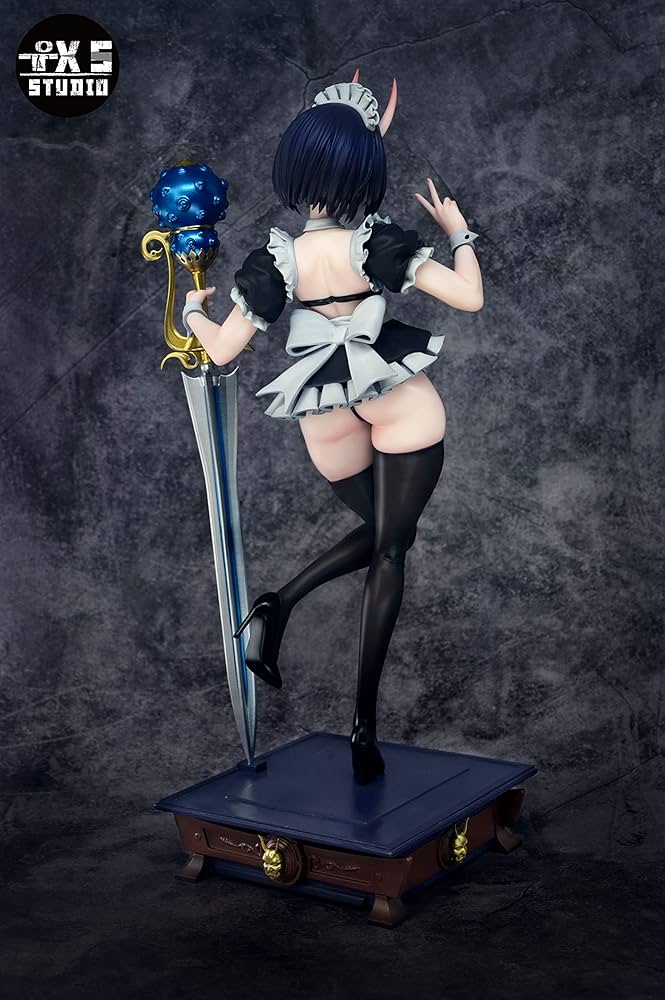 酒呑童子　ガレージキット 異形感満載だけど実は綺麗なお顔の酒呑童子のガレージキットを