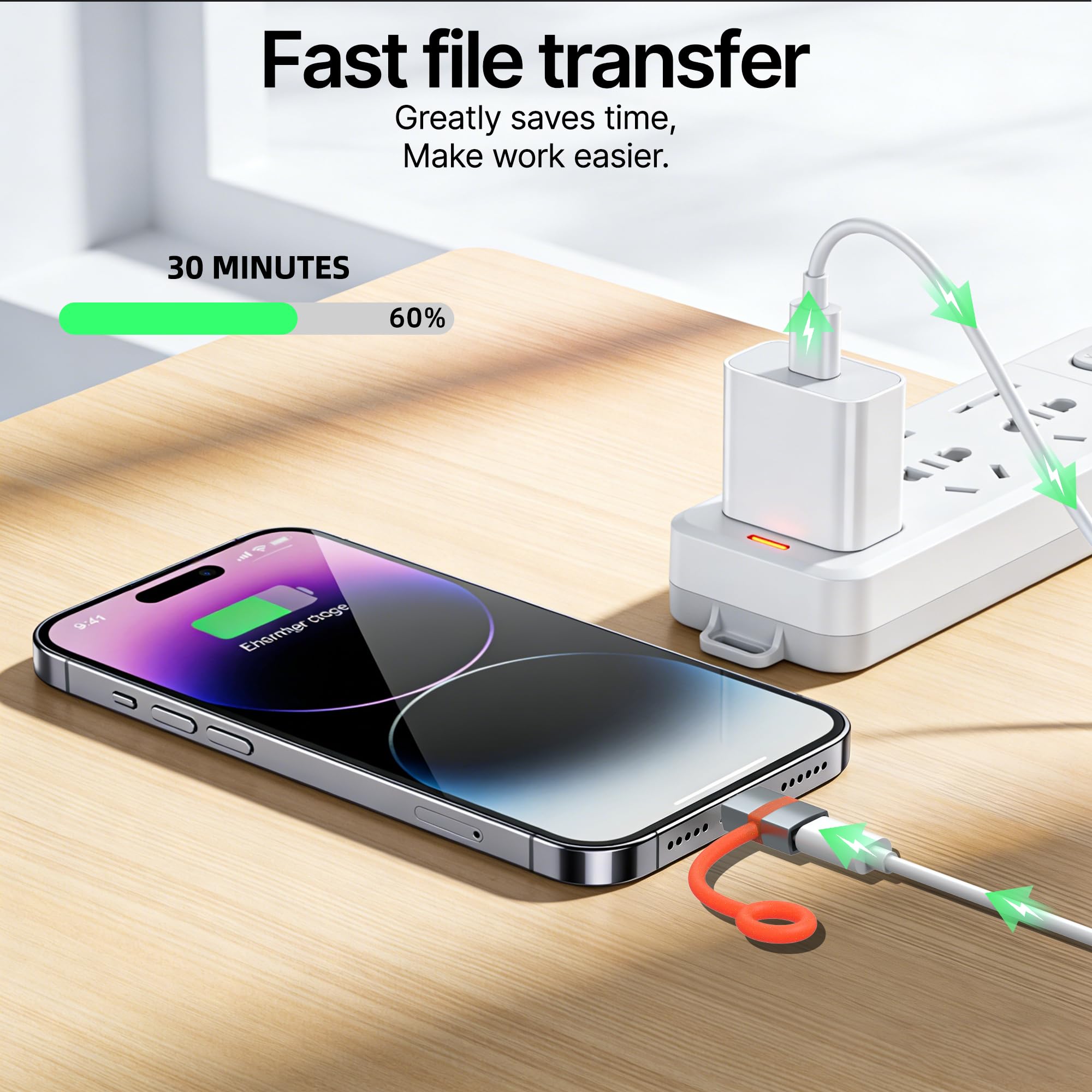 Adapter USB C żeński na Lightning męski do Apple do iPhone 14 13 12 Pro Max kabel gniazdo do ładowania iPada (2 sztuki) kabel do ładowania iOS transfer danych MFI certyfikat adapter ładowania port