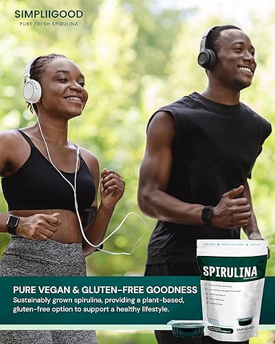 Miniatura 5 de Cubos de espirulina  Superalimento rico en proteínas y vitaminas con sabor natural  Vegano, sin gluten y nutrientes Powerhouse cápsulas de