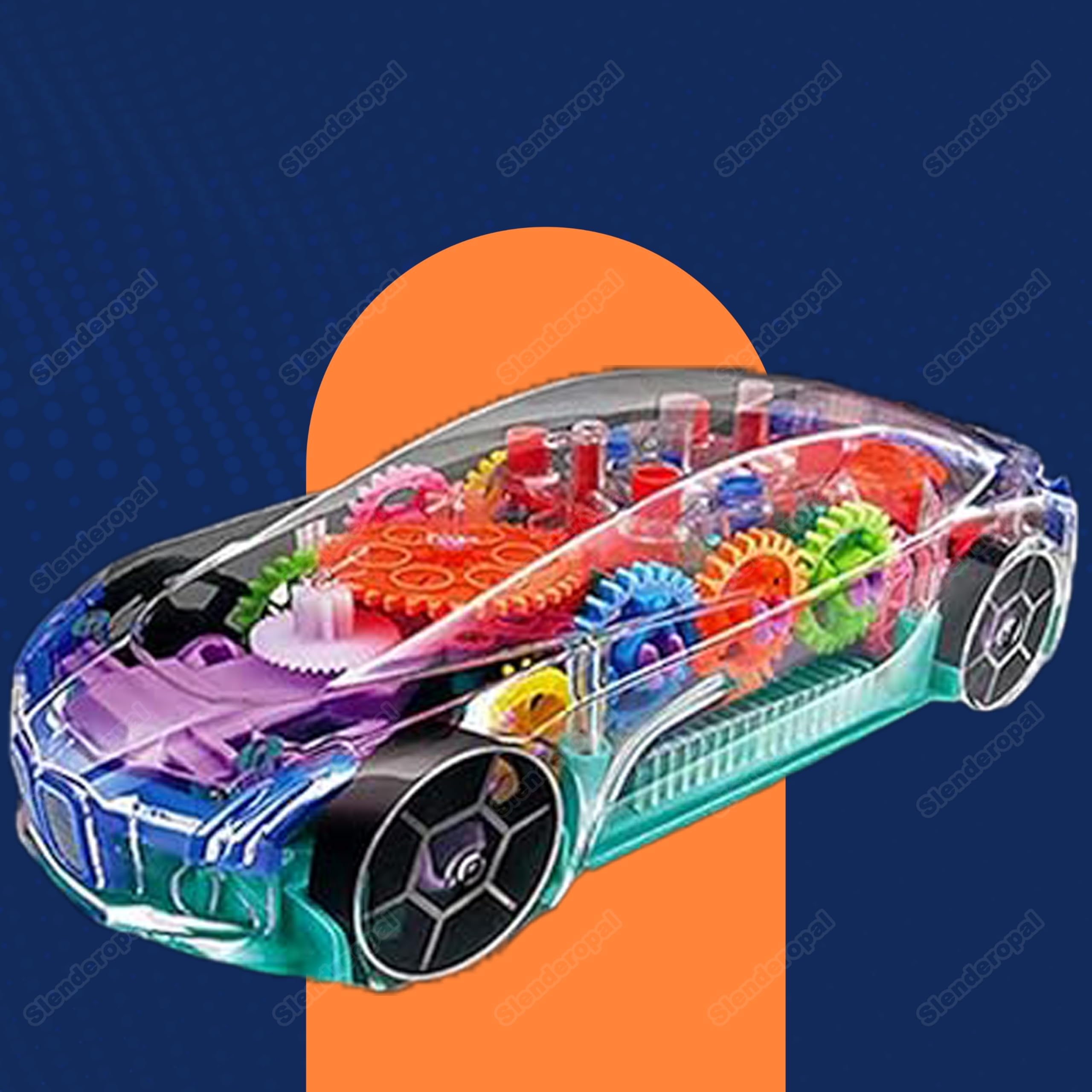 Slenderopal® Concept Musical Transports Bus Toy, 3D Bus Toy with 360 Degree Rotation, Gear Transparent Bus Toy with Light & Sound Multicolor (Pack of 1) (Concept Transparent Bus) (B0CYL5PHRC) Amazon Price History, Amazon Price Tracker