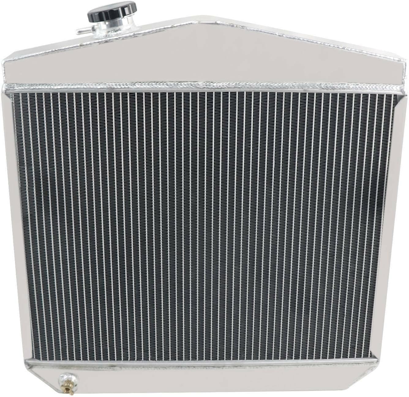 3 Row Core Aluminum Radiator For 1955 1956 1957 Chevy I6 V8 Small Block Big Block