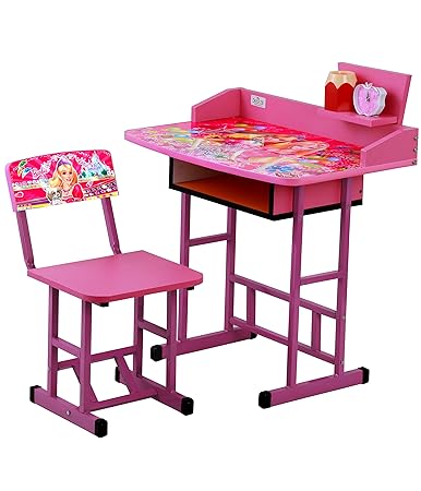 barbie study table with chair