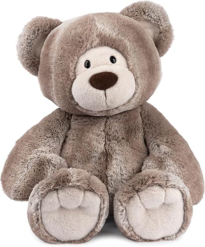 GUND Mukki - Oso de peluche, animal de peluche prémium para edades de 1 año en adelante, marrón/crema, 16 pulgadas