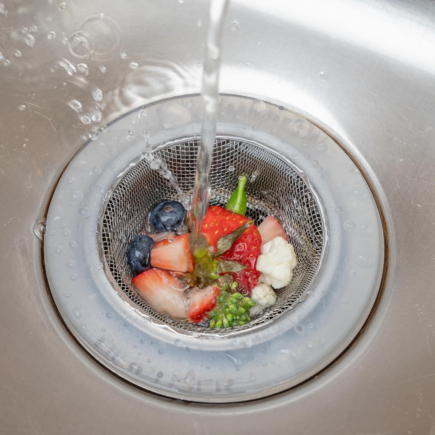 Good Cook Mesh Sink Strainer, Silver, 1 Count