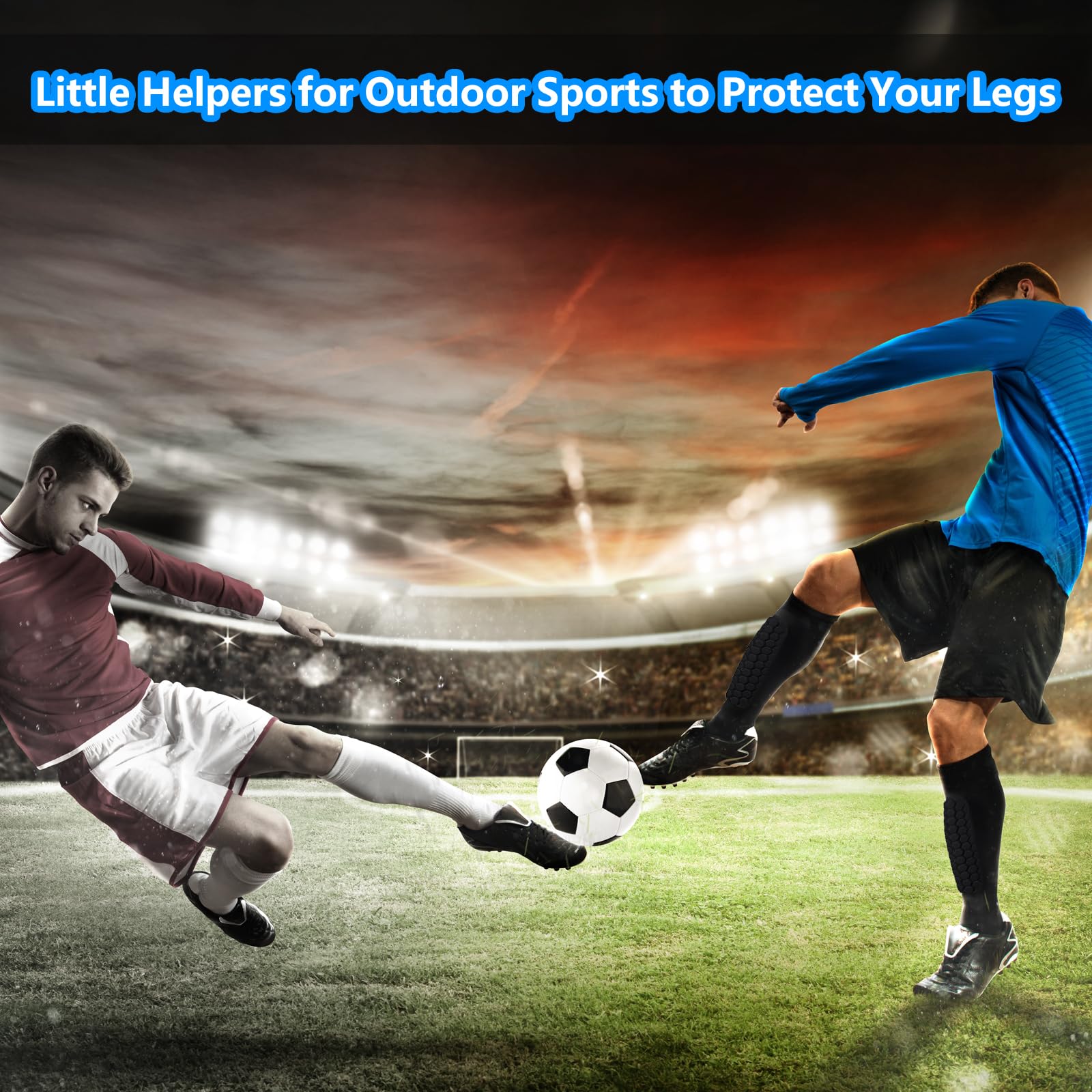 2 pary ochronników na piszczele dla dzieci do piłki nożnej, sportowe osłony na piszczele dla dzieci, oddychające, lekkie, odporne na uderzenia, antypoślizgowe, duża dopasowalność, dla chłopców i