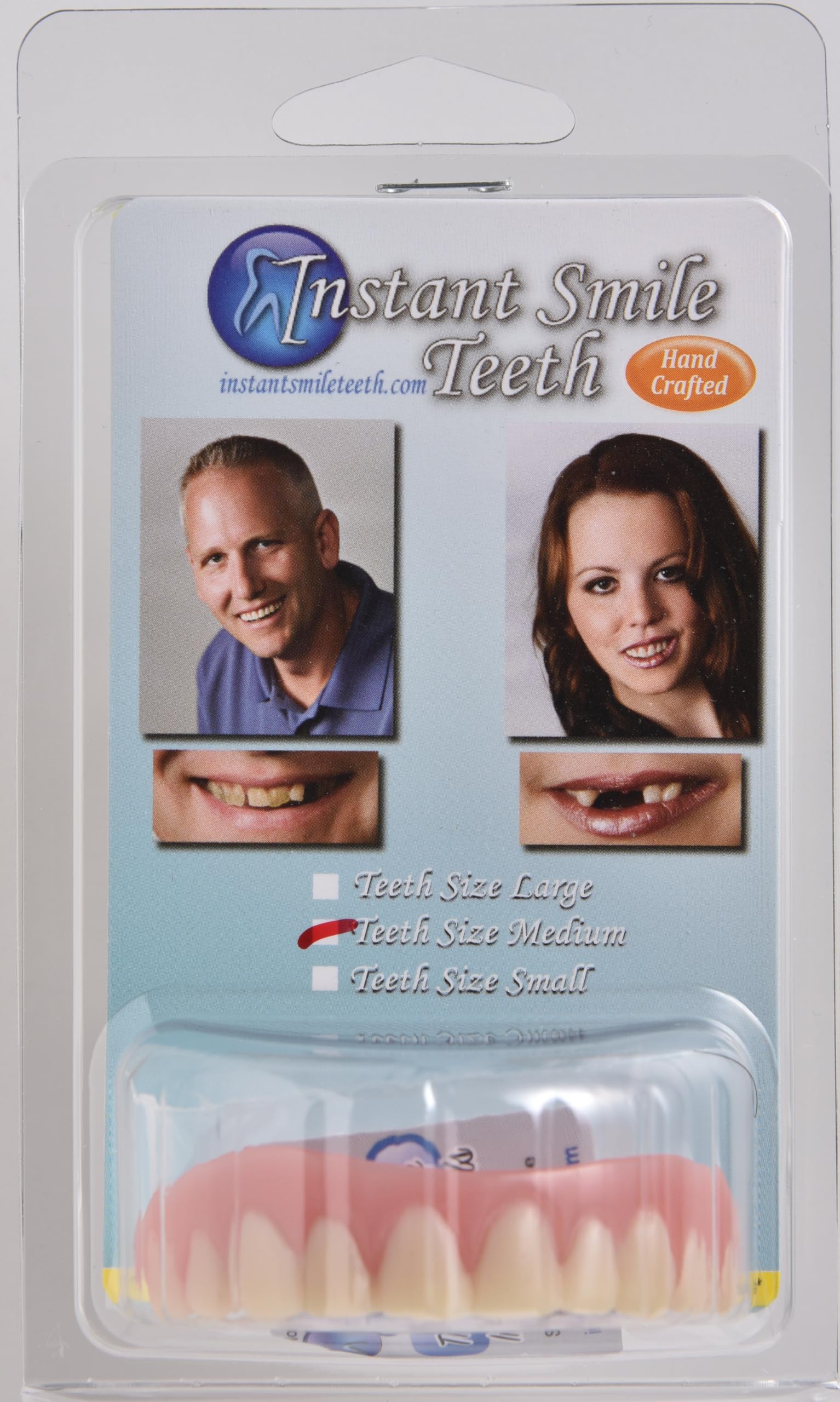 インスタントスマイルMサイズ 上歯用 2個セット