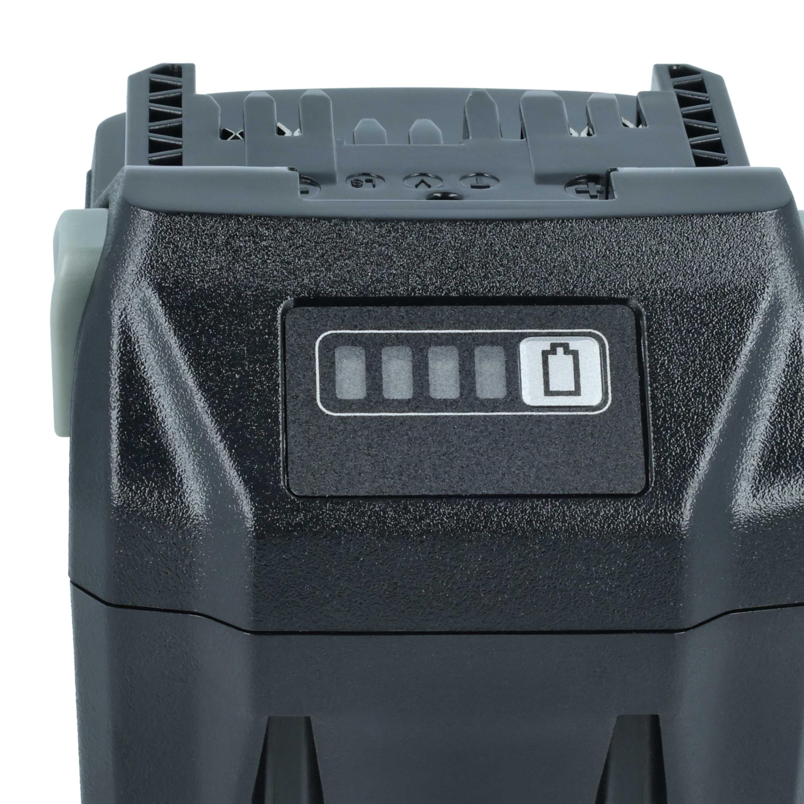vhbw batteria compatibile con Hikoki DH36DPA, DH36DMA, DH36DPD, DH36DPC, DH36DPB, DH18DBQL, DH18DBML, DH36 utensile elettrico (5000 mAh, Li-Ion, 18 V)
