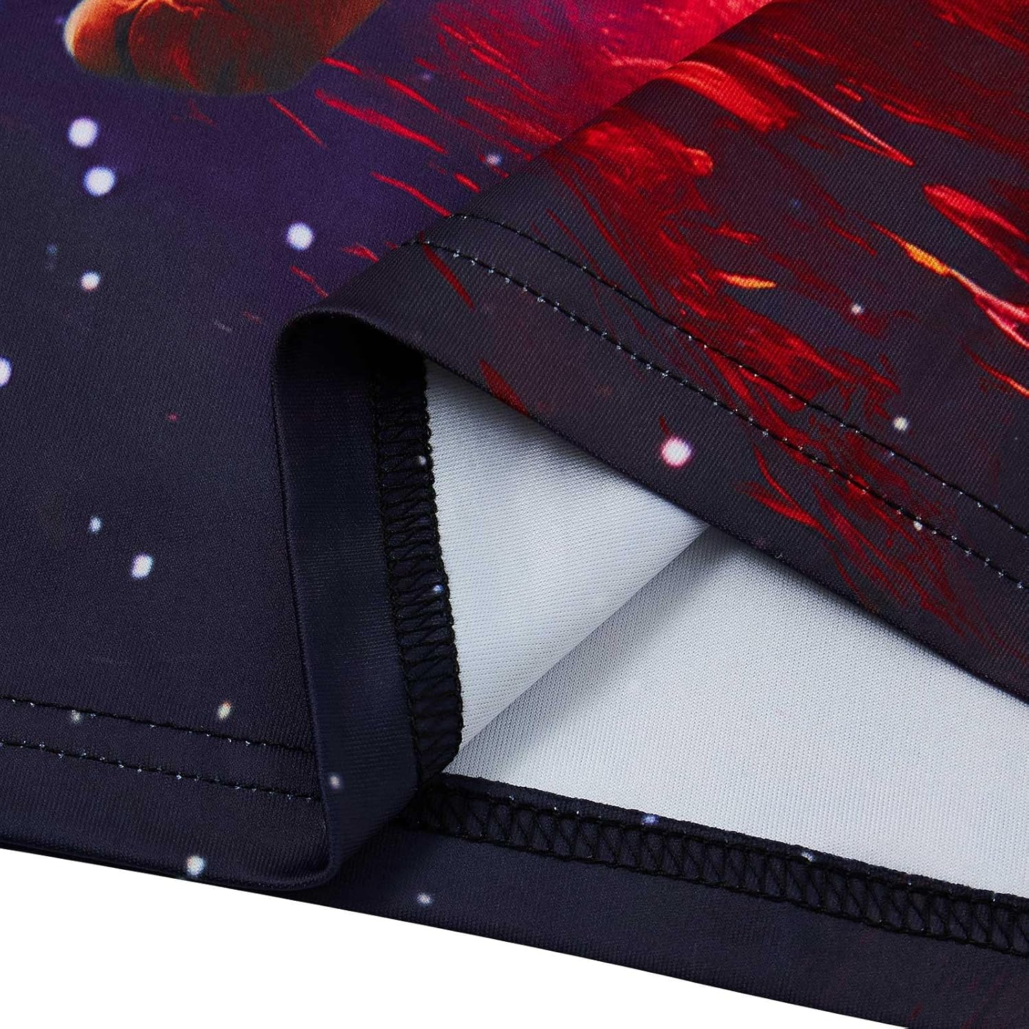 RAISEVERN Mens T-Shirts Cool Novelty Crewneck Short Sleeve Funny Graphic Top Casual Tees for Women - Image 6