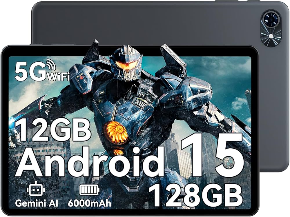 TABWEE Android 15 Tablet, 10 inch 2025 Newest Tablet, Wi-Fi Model