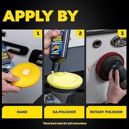 Miniatura 6 de Meguiars M4916 MarineRV - Removedor de oxidación resistente 16 onzas líquidas